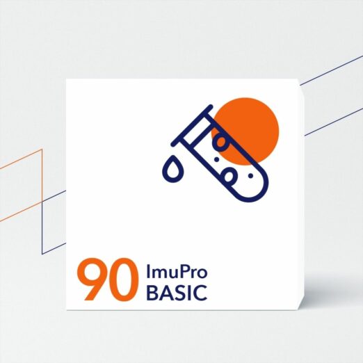 ImuPro Basic jautrumo maistui tyrimas (90 produktų)