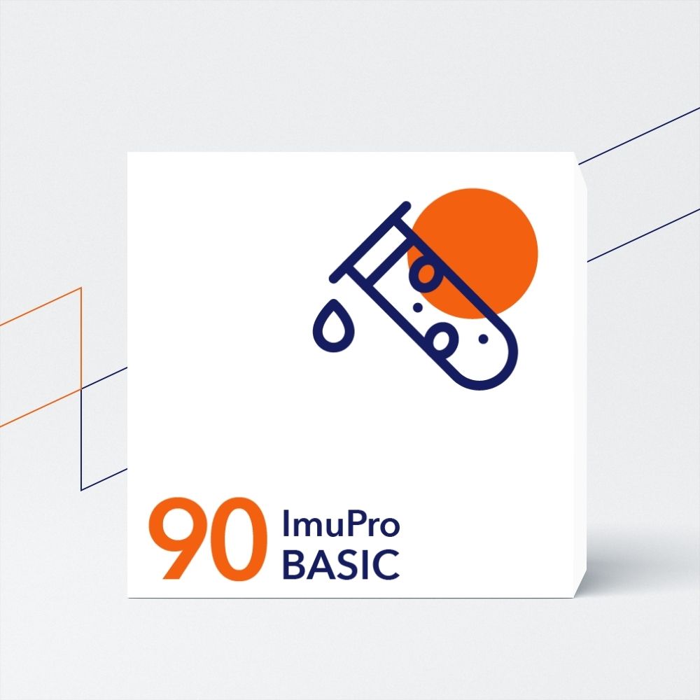 ImuPro Basic jautrumo maistui tyrimas (90 produktų)