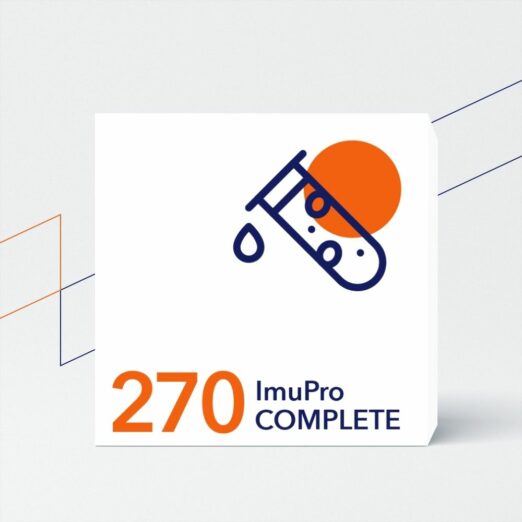 ImuPro Complete jautrumo maistui tyrimas (270 produktų)