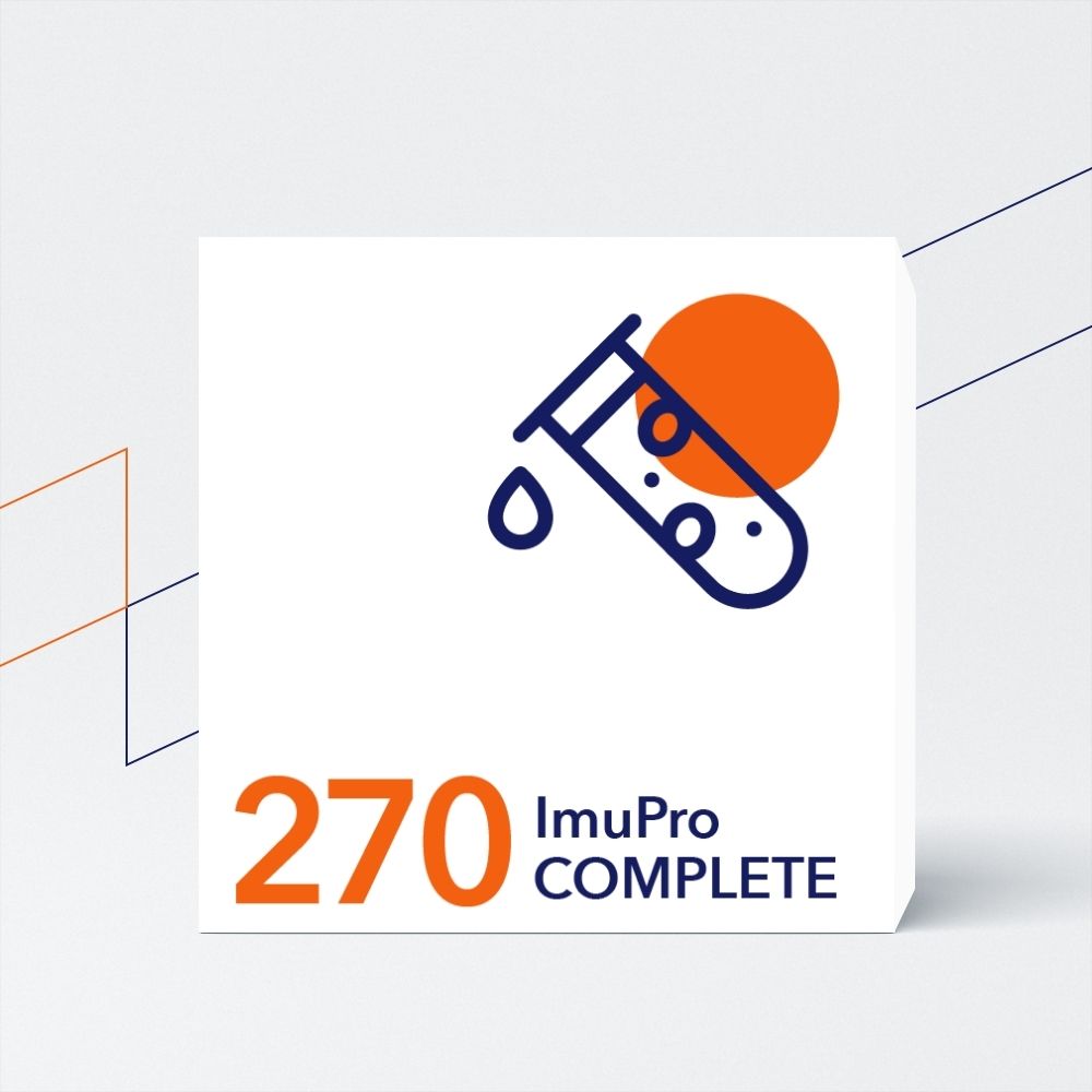 ImuPro Complete jautrumo maistui tyrimas (270 produktų)
