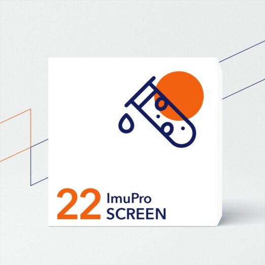 ImuPro Screen jautrumo maistui tyrimas (22 produktai)